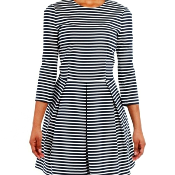Gap Nautical Stripy Dress NWOT Size 2 Navy and White - Picture 1 of 8